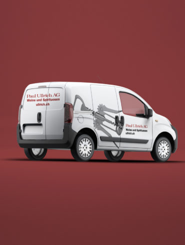 Fahrzeugbeschriftung Corporate Identity Branding Logo Kommunikationsagentur Zürich