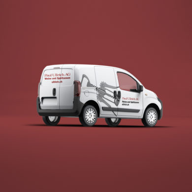 Fahrzeugbeschriftung Corporate Identity Branding Logo Kommunikationsagentur Zürich