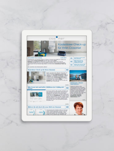 Newsletter E-Mail-Marketing Werbung Online Kommunikationsagentur Zürich