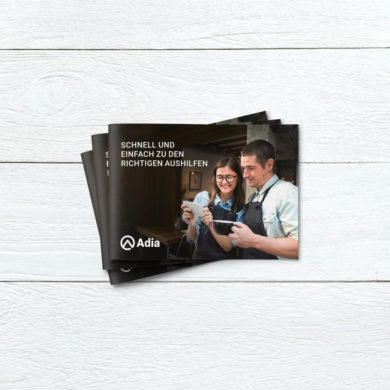 Corporate Design Print Kommunikation Agentur Zürich Full Service Salesfolder Konzeption