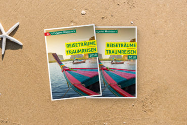 Reisekatalog Corporate Publishing Grafikdesign Konzeption Kommunikation Agentur Zürich
