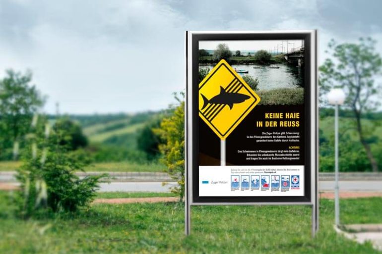 Plakat Kampagne Headline Logo Branding Slogan Auftrag Werbung mit Wirkung Kommunikationsagentur