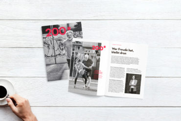 Kundenmagazin Corporate Publishing Print Gesundheit Kommunikationsagentur Zürich Full Service