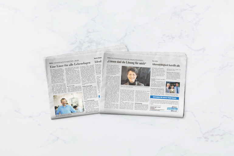 Publireportage Zeitung Content Kommunikationsagentur Zürich Corporate Publishing