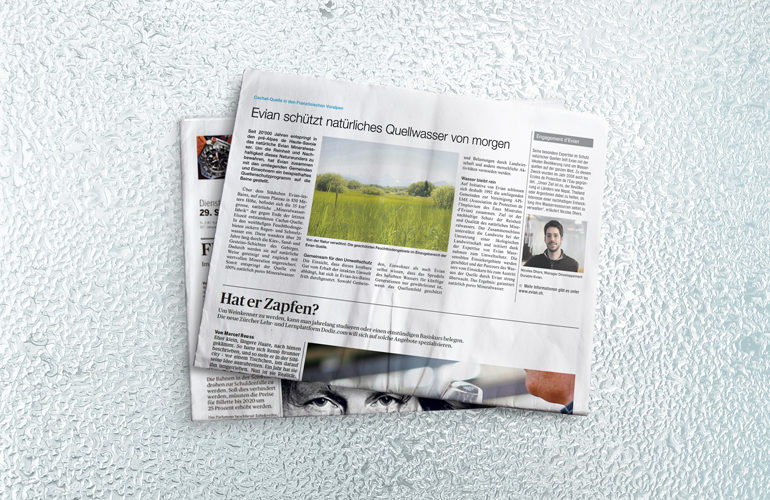 Publireportage Zeitung Content Kommunikationsagentur Zürich Corporate Publishing