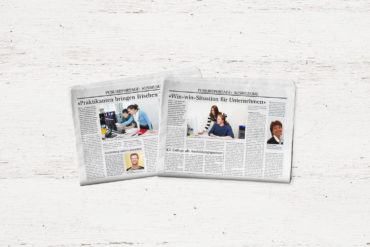 Publireportage Zeitung Artikel Kommunikation Content Kommunikationsagentur Zürich_Corporate Publishing