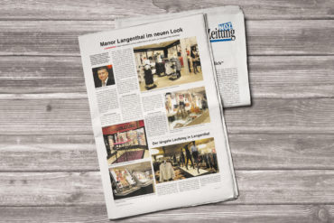 Publireportage Zeitung Content Kommunikationsagentur Zürich Corporate Publishing