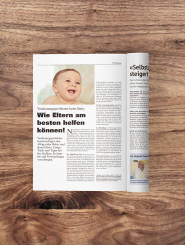 Publireportage Zeitung Content Kommunikationsagentur Zürich Corporate Publishing