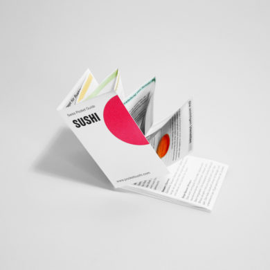 Corporate Publishing Flyer Kommunikation Agentur Zürich