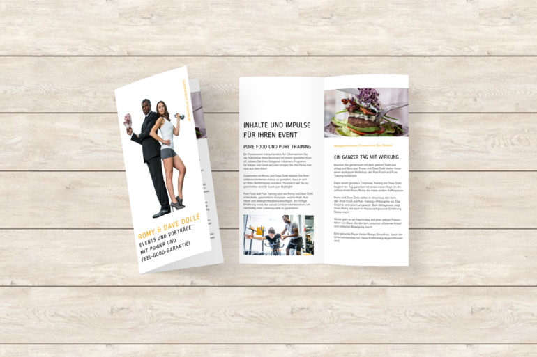 Salesfolder Broschüre Print Corporate Publishing Kommunikation Konzeption Klassische Werbung