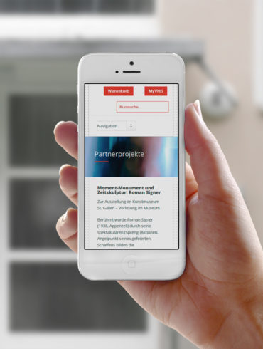 Webdesign Webseite SEO Bildung Online Kommunikationsagentur Zürich Responsive Design