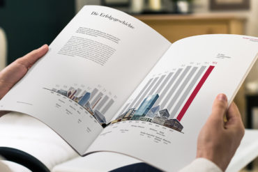 Kommunikation Immobilien Corporate Publishing Content Print Reporting Geschäftsbericht