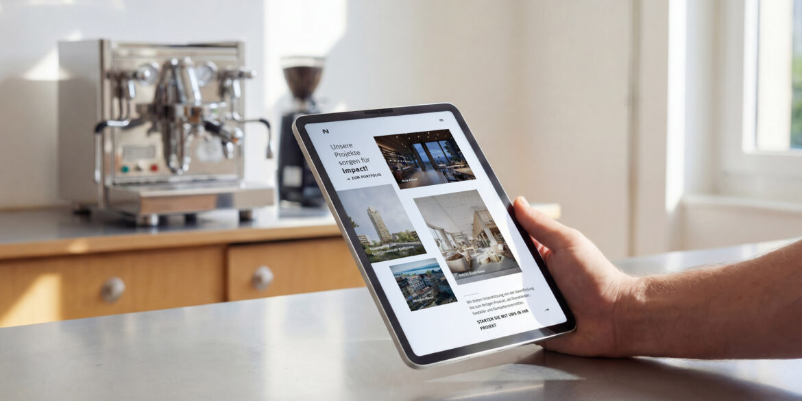 Nightnurse Images - Mockup Website Tablet